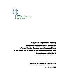Couverture du rapport - École de technologie supérieure (ÉTS)