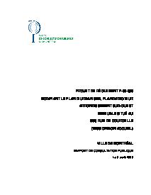 Couverture du rapport - Mission Bon Accueil