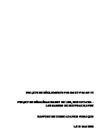 Couverture du rapport - Bassins du Nouveau Havre