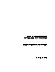 Couverture du rapport - Réaménagement du secteur Namur-Jean-Talon