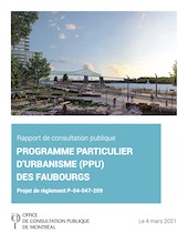 Couverture du rapport - PPU des Faubourgs