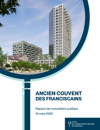Couverture du rapport - Ancien couvent des Franciscains
