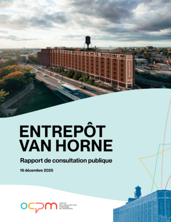 Couverture du rapport - Entrepôt Van Horne