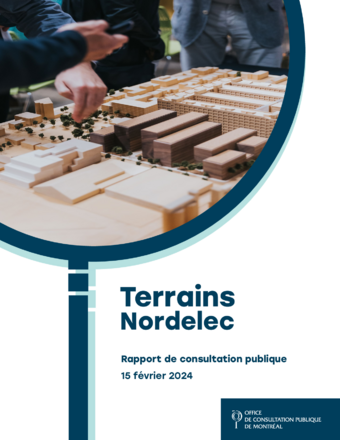 Couverture du rapport - Terrains Nordelec