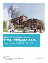 Couverture du rapport - Projet immobilier La Baie